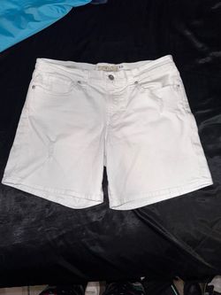 Lucky Brand White Denim Shorts