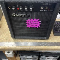 6.5” Silvertone Amp