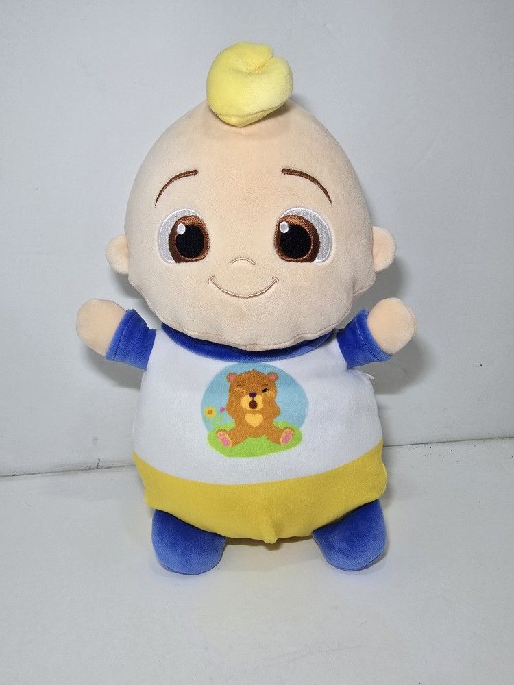 CoComelon JJ Squishmallow Plush 14" Stuffed Toy – Great Condition