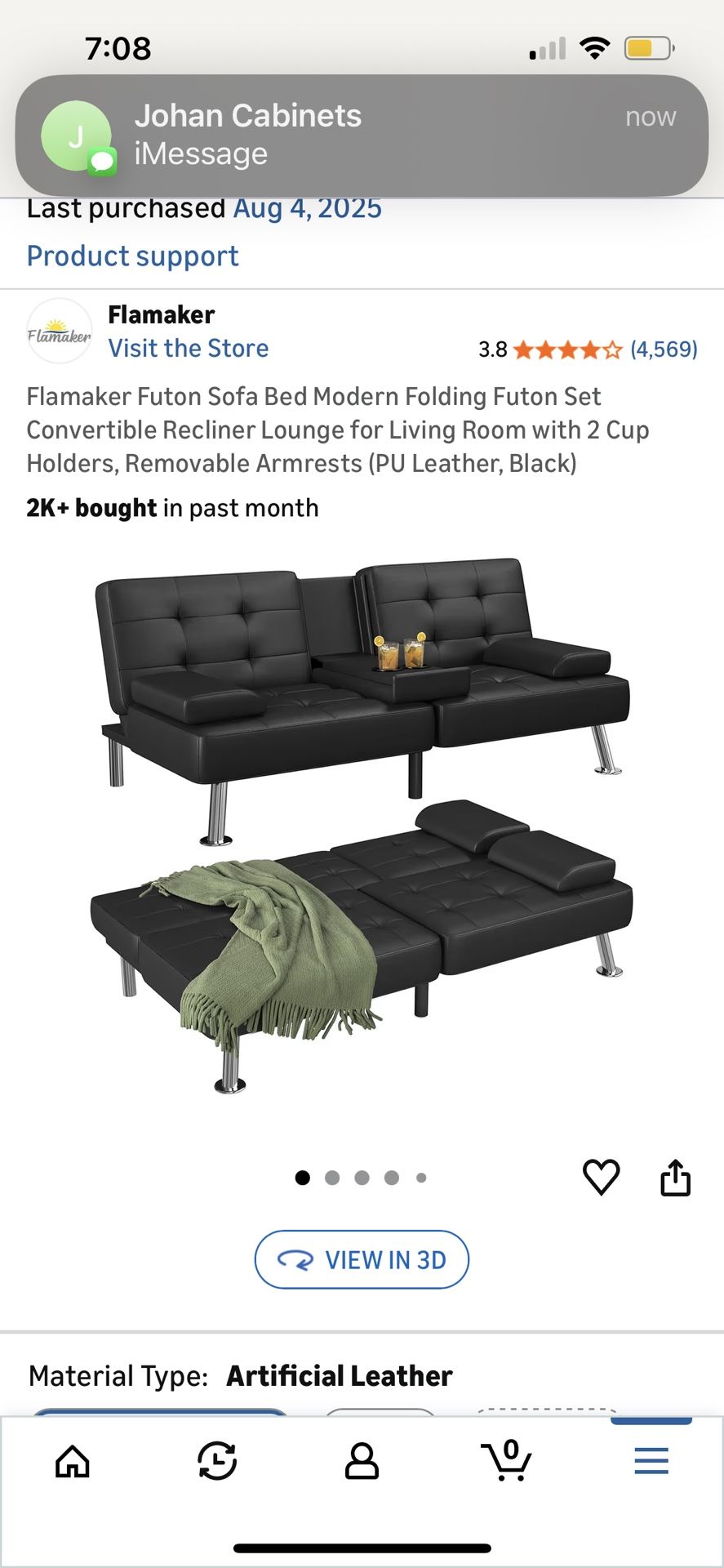Black Sofa