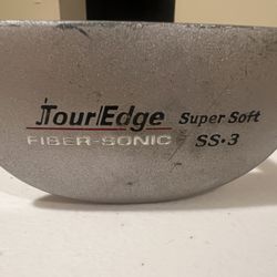 Tour Edge Super Soft SS-3 Mallet Putter Right Hand 35" Titanium Shaft
