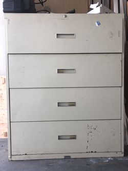 Large heavy duty file cabinet