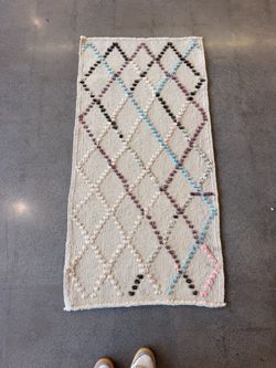 Handmade Modern Turkish Oushak Rug – $282