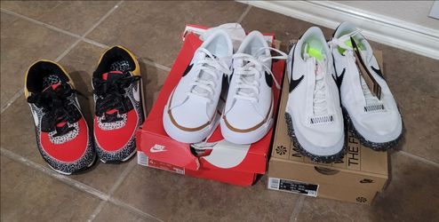 👟 Nike Bundle 3 pairs. New & Like New - Women's Sz 6 / Youth 4-4.5 👟