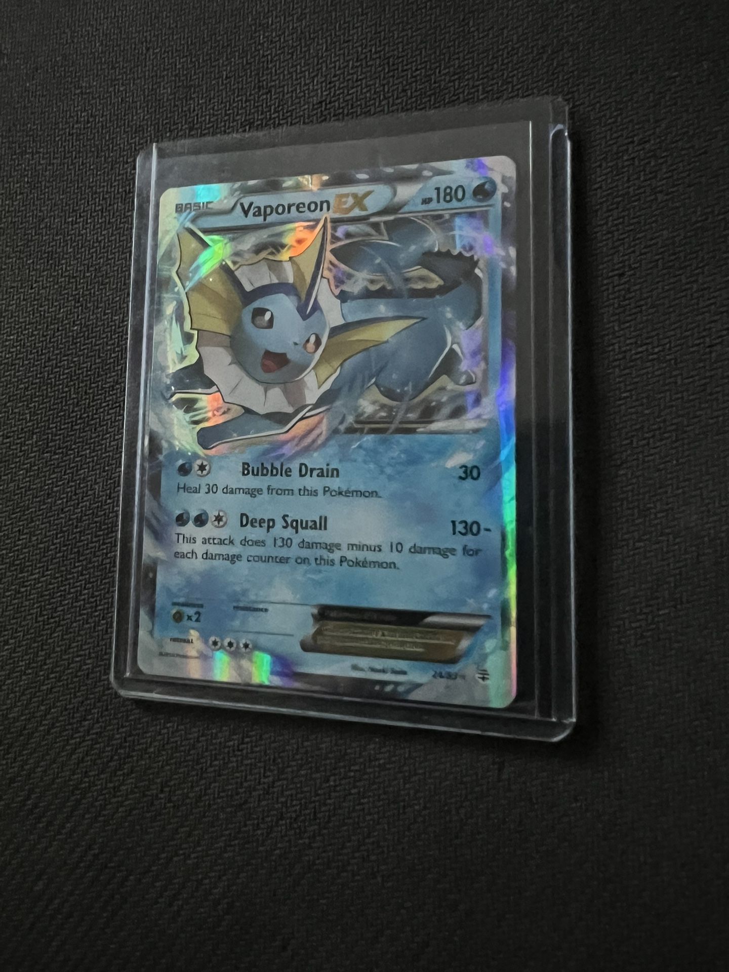 Pokemon Cards Generations Vaporeon Ex