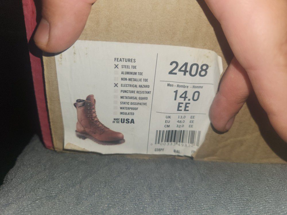 Red Wing New Boots 