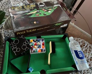 Pool table mini