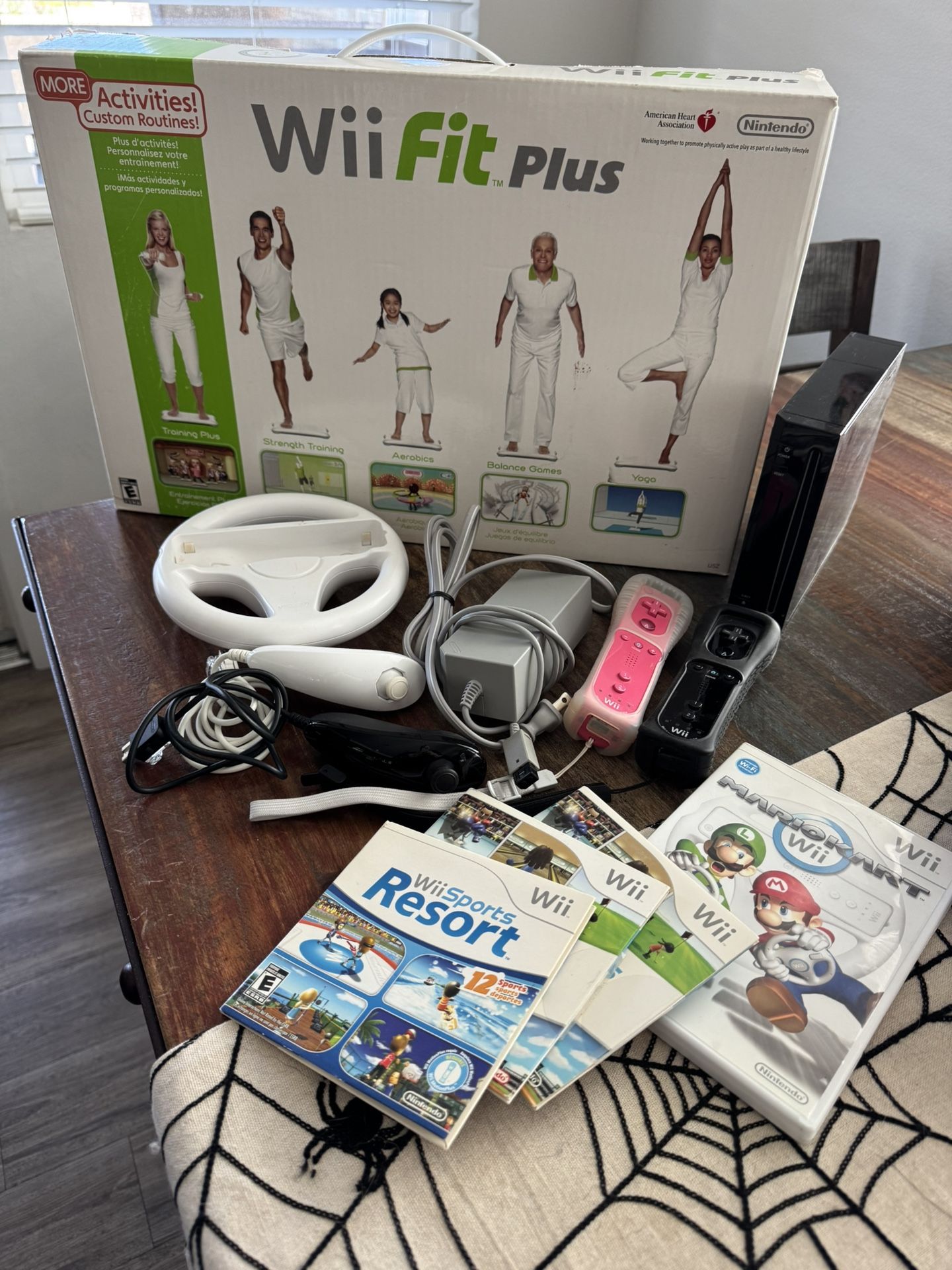 WII Game Console, Brand New Wii Fit Board