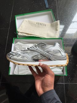 Bottega Veneta Silver Orbits
