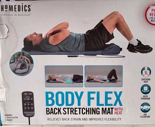 New Body Flex Back Stretching Mat with Heat