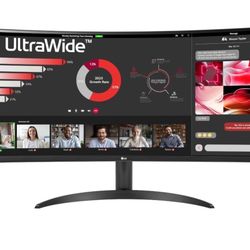 Brand New! LG 34 inch Curved Ultrawide Monitor