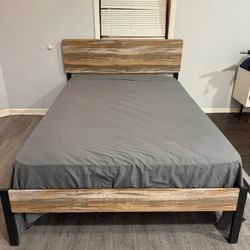 Full Size Bed With Mattress Included 