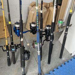 Fishing Combos     Penn/Shimano And More!    10 Total 