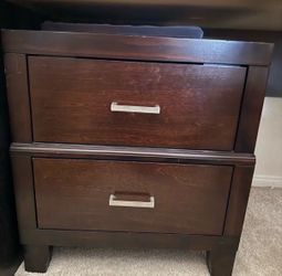 Wood Nightstand. Must go by tomorrow afternoon.