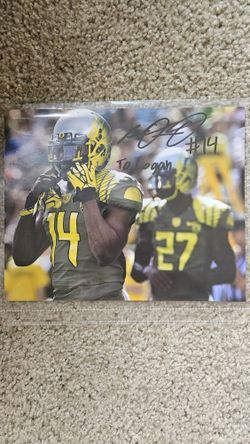 Autographed Ifo Ekpre-Olomu Photo