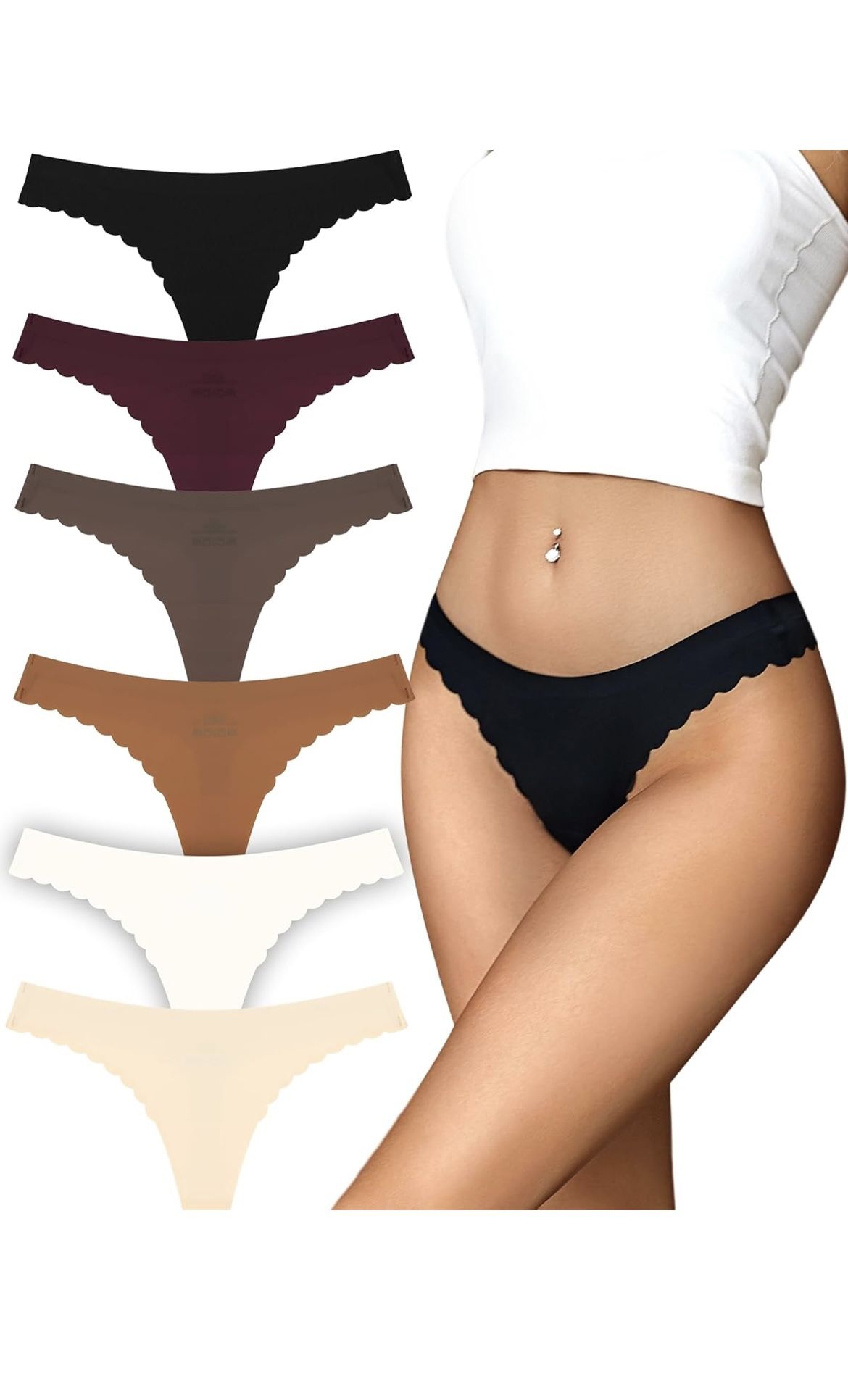 Brand New Extremely Gorgeous Set Of 6 Gorgeous Bikini Panties