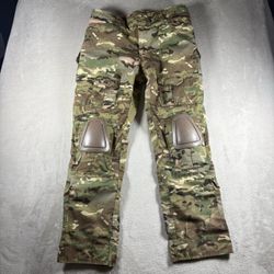 Tactical Pants Pro Camo Men’s Size 36x30 Cargo Pants Built-In Knee Pads #2763