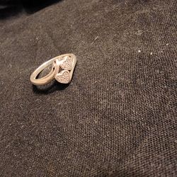 Women's Double Heart Ring