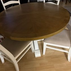 Wooden Round Table