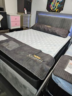 Headboard Footboard Rails  !! Queen bed frame $499