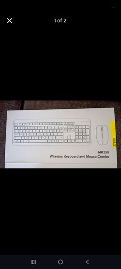 Wireless keyboard & mouse Combo MK258
