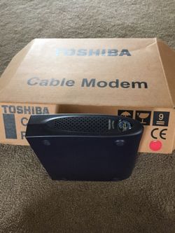 Brand new Toshiba Cable modem PCX 2500