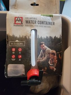 Water container.