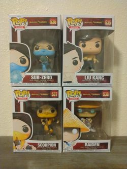 Mortal Kombat Funko Pops
