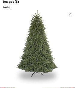 Unlit 7ft Christmas Tree