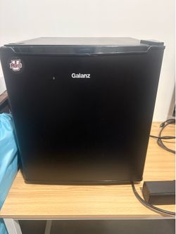 Black Spacious Mini Fridge