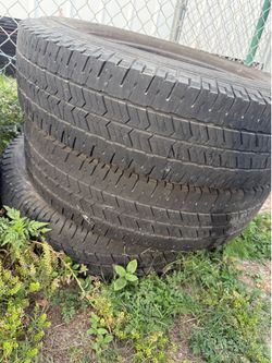 Six almost new Michelin tires