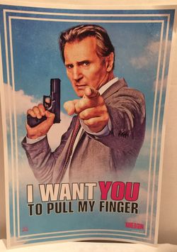 Poster - “The Naked Gun” Cinemark Exclusive, 18“ X 24“. Mint Condition.