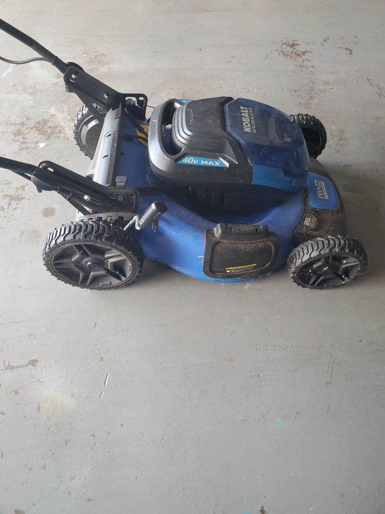 Kobalt 40 Volt Walking Lawn Mower