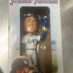 Fernando Valenzuela Bobblehead 7/25 Los Angeles Dodgers