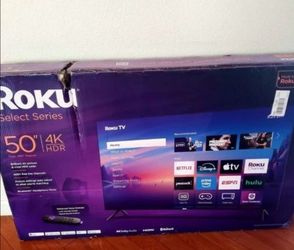 Roku TV 50" New