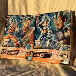 Super Saiyan God Son Goku & Vegeta 