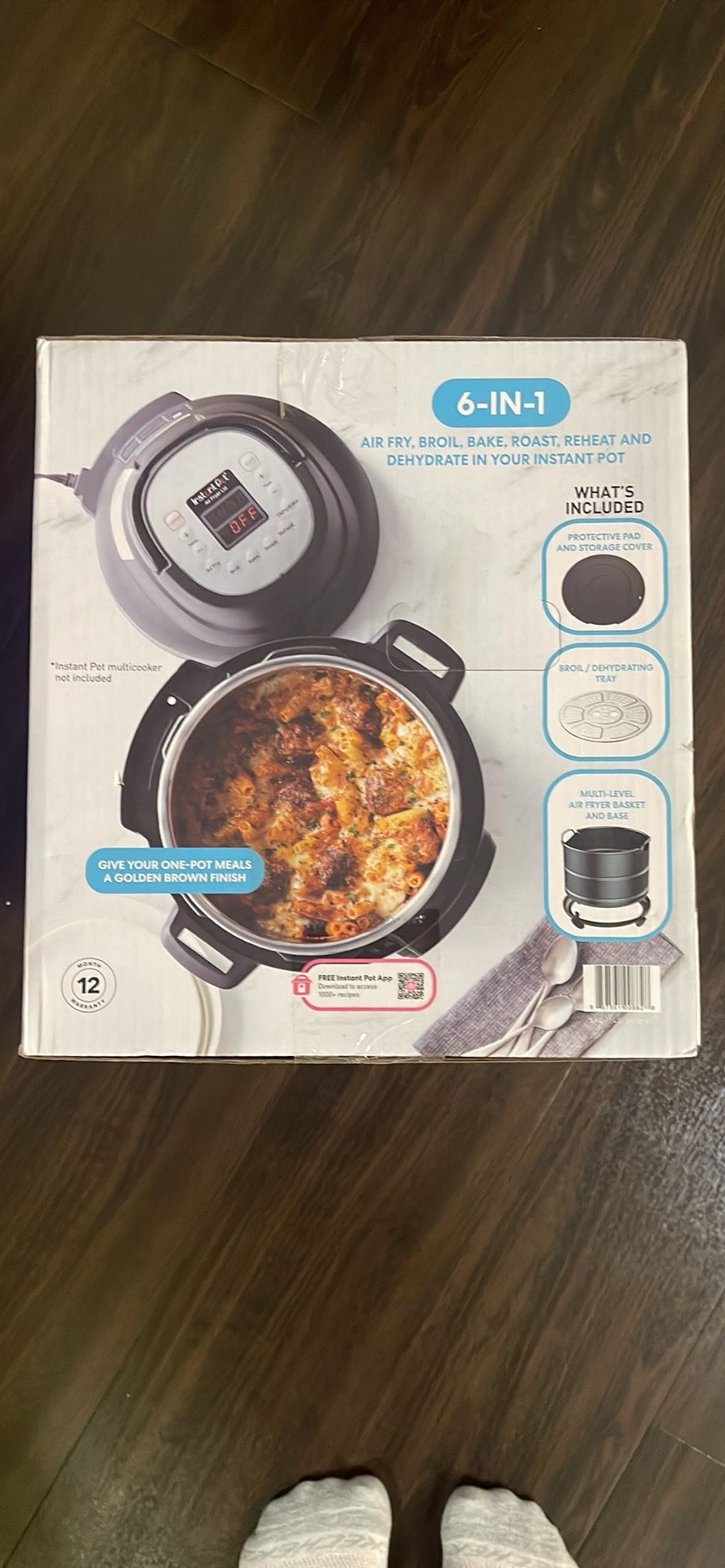 Instant Pot Air fryer Lid