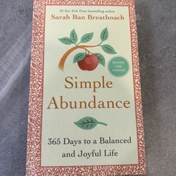 Simple abundance book