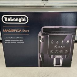 DeLonghi Magnifi a start automatic coffee and espresso machine with milk frother and iced