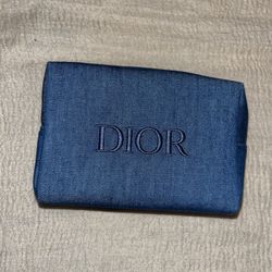 Authentic Dior Make Up Bag