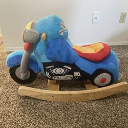 Plush Motorcycle Rocker