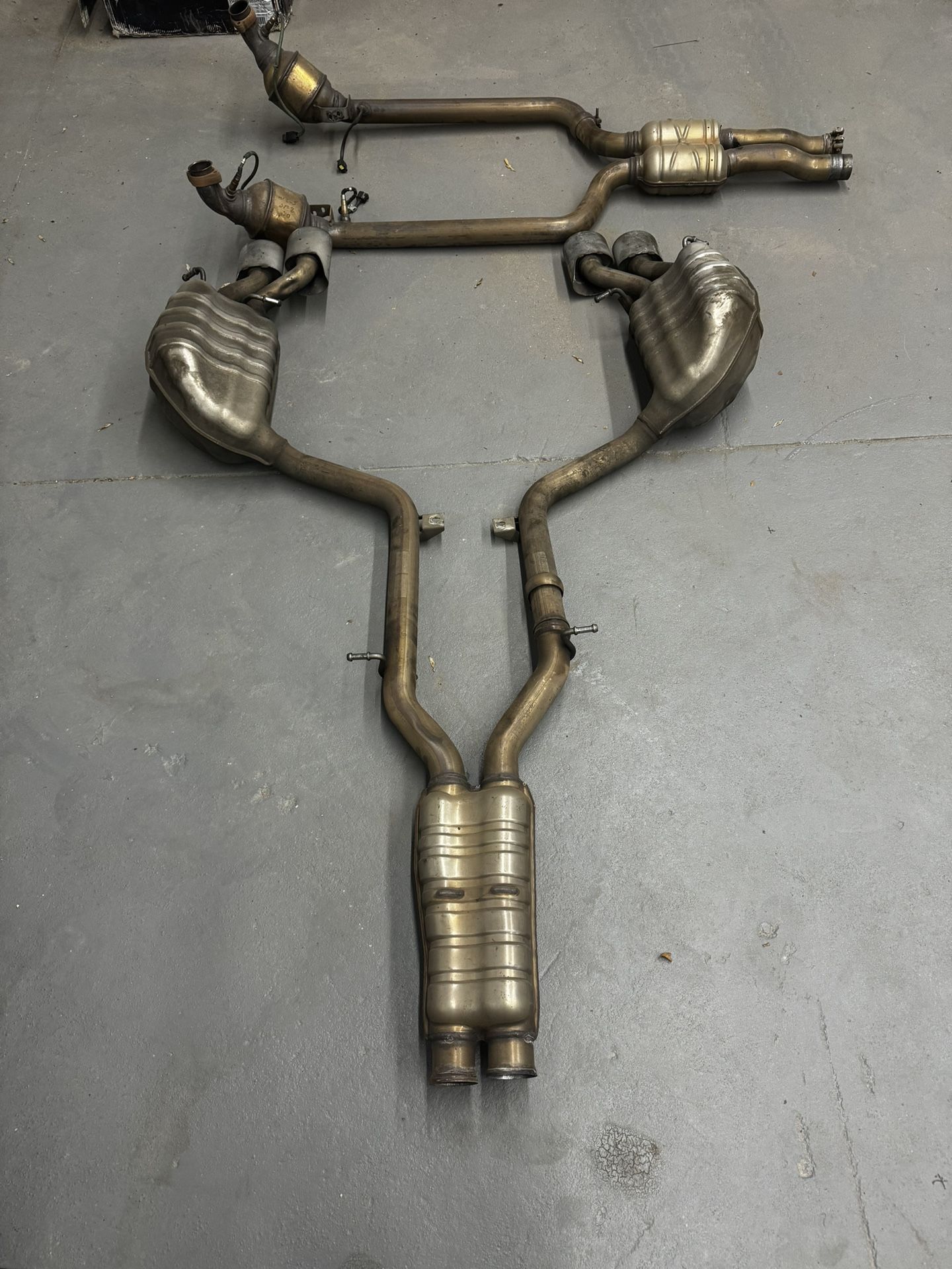MB W204 Full Exhaust