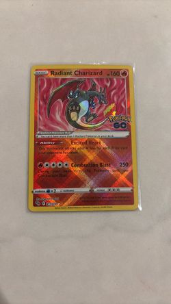 Radiant Shiny Charizard Pokemon Go Edition