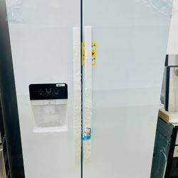 🔥🔥36” Whirlpool Side By Side Refrigerator 