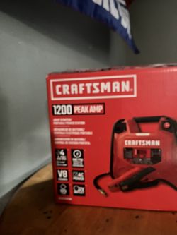 CRAFTSMAN 1200 Peak Amp Jump Starter and Portable Power Station.