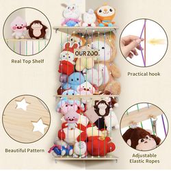 Stuffed animal storage zoo