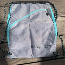 NEW*👉🏻Sports Sack Backpack Bag  (Silver Lake)