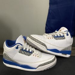(Size 7 Men) Air Jordan 3 Retro (Washington Wizards”