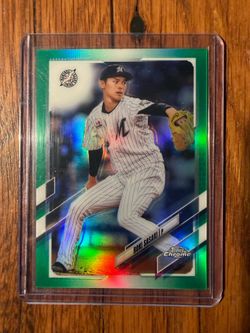 2021 Topps NPB Roki Sasaki Green Refractor /99