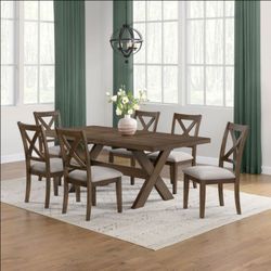 Lathan 7-piece Dining Table Set